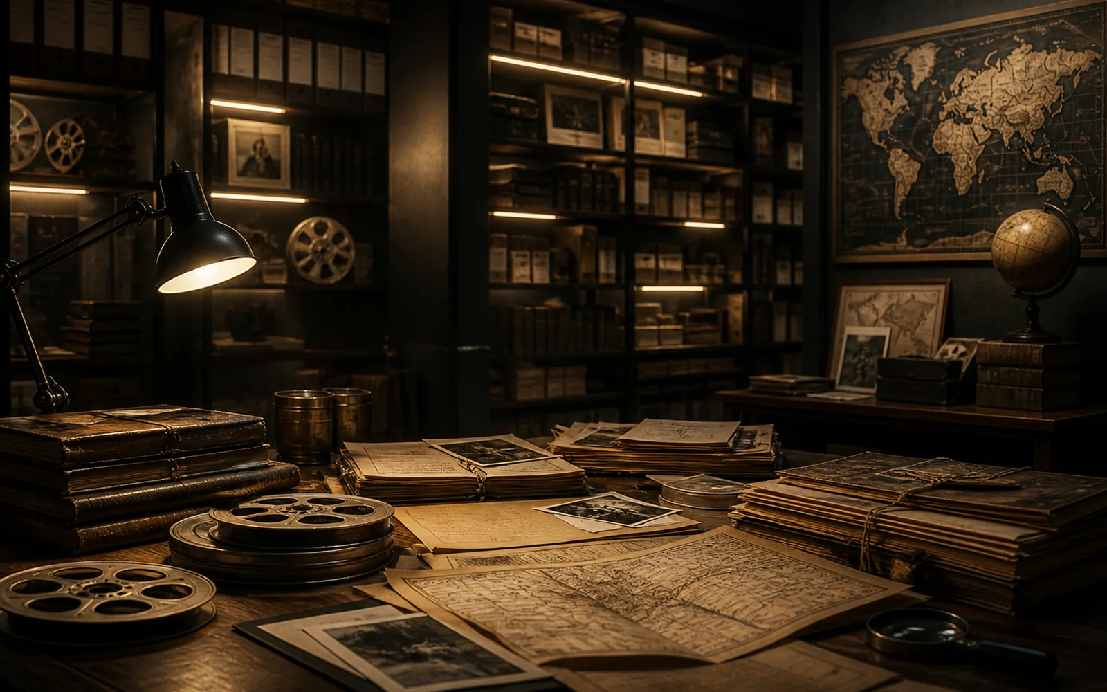 From Archives - history and documentary channel artwork