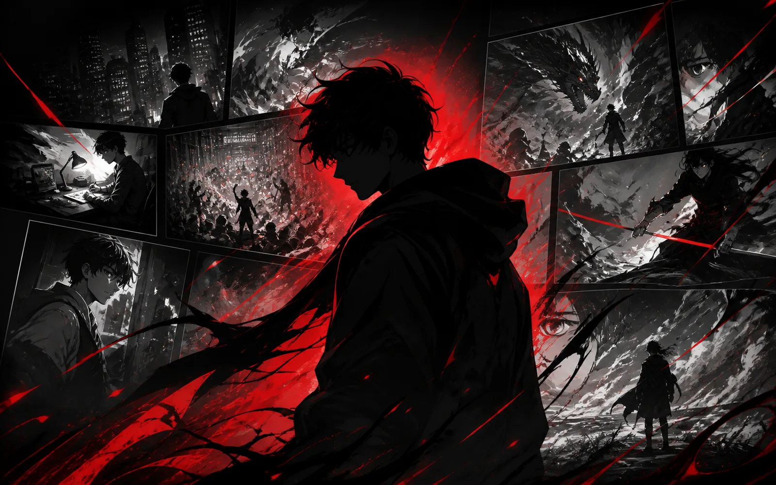 Manhwa Blessing - manhwa and webtoon storytelling channel artwork